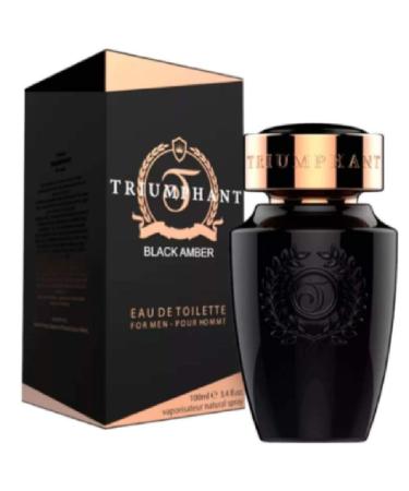 Triumphant Black Amber by Triumphant 3.4 oz EDT Spray for Men - Buy Online on GoSupps.com
