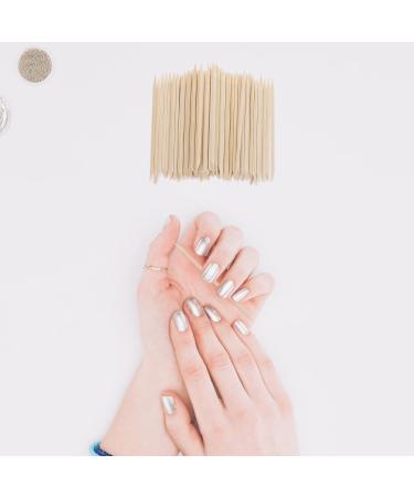 300pcs Wooden Nail Cleaning Sticks - Cuticle Remover & Nail Art Supplies for Perfect Nails - Buy Online on GoSupps.com
