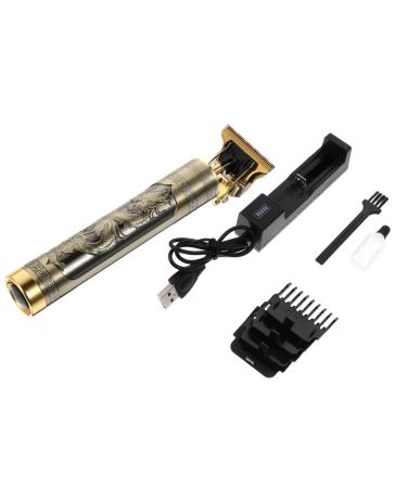 minkissy Hair Styling Tools Electric Clippers Electric Grooming Kit Electric Electric Trimmer Electric Haircut Shear Electric Leg for Barber Cosmetic Aluminum Alloy T9 Hair Styling Tool