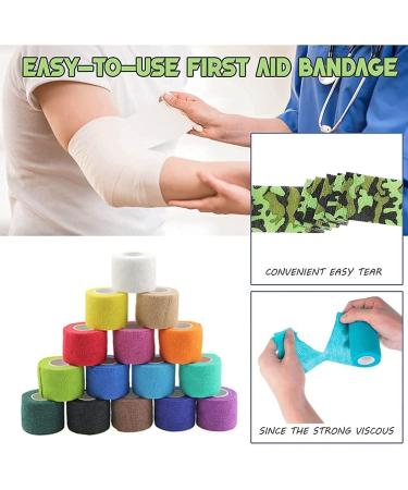 1 roll of kinesiotape Wide 5cm self-adhes Bandage Elastic Kinesiology Tape Muscle-Tightening Tapes for Stretch Athletes Sports Wrists Ankles Practical Design - Buy Online on GoSupps.com