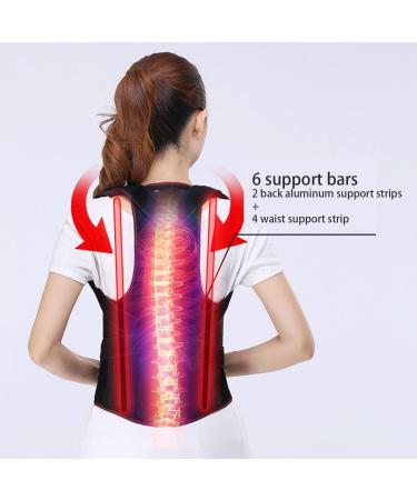 Adjustable Back Bandage for Men Women & Children - Complete Lumbar Support for Back Pain Relief | Black Medium - Buy Online on GoSupps.com