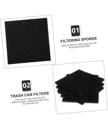 HOMSFOU 6S Tinner Replacement Filter - Kitchen Compost Container & Household Waste Bin Filter | Eco-Friendly Sponge Pillow for Efficient Waste Management - Buy Online on GoSupps.com
