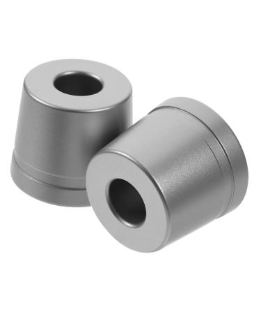 Mikinona 2 piece of razor base shavering base orhanizer household rasierstand shaver holder container stand holder practical shaver holder portable razor holder aluminum