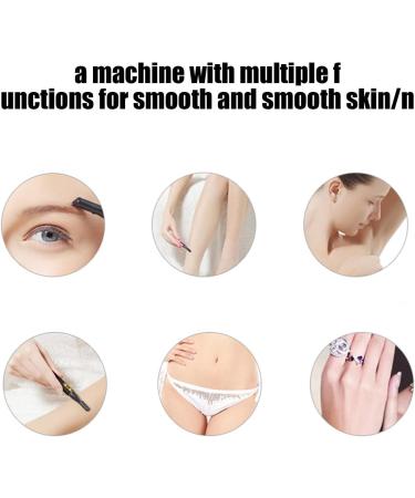 Face trimmer for women electric shaver for removing body and facial hair for cheeks lips peach fuzz legs armpits care makeup birthday party and - Buy Online on GoSupps.com