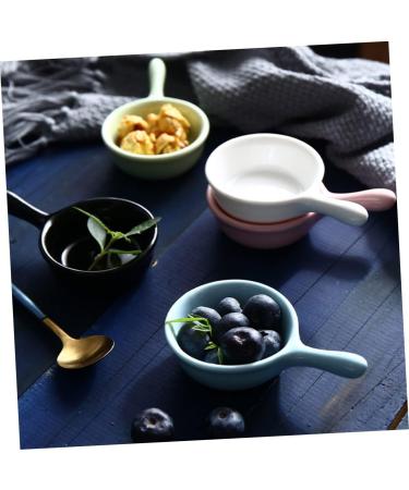 Ciieeo Side Dish Bowl Condiments Server Small Ceramic Bowl Small Sauce Cups Soy Sauce Bowls Appetizer Plates Pinch Bowls Dipping Sauce Dishes Ketchup Bowl Japanese-Style Seasoning Bowl Size 1 Pink - Buy Online on GoSupps.com
