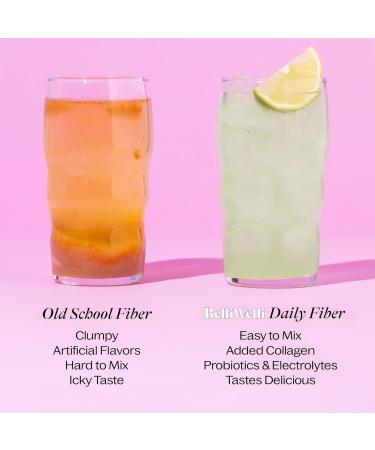 Belli Welli Daily Fiber Supplement Packets with Collagen, Probiotics & Electrolytes | Single Serve Packets for Gut Health, Digestion & Debloating | Variety | 10 Count - Buy Online on GoSupps.com
