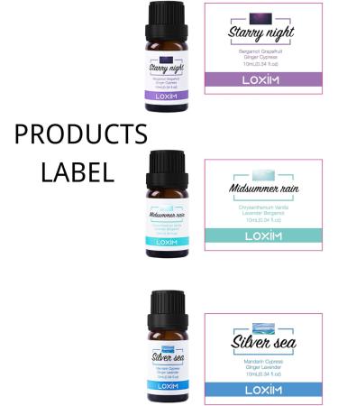 LOXIM Golden Bloom Essential Oil Set of 3 - Midsummer Rain Starry Night & Silver Sea | International Shipping - Buy Online on GoSupps.com