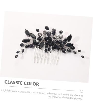 Housoutil Hair Accessories for Women Rhinestone Flower Headpiece Bridal Side Comb Women Hair Side Comb Wedding Hair Side Comb Decor Tiara Hair Pin Christmas Crystal Hair Comb Bride - Buy Online on GoSupps.com