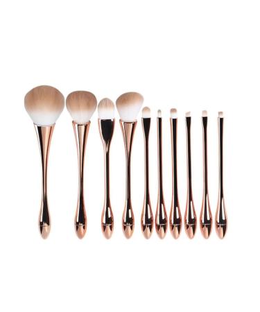 Makeup Brush Professional Makeup Brush Set Curved Brush Bar Non-irritating Synthetic Fiber Bristles Brush Sets