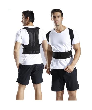 Posture Corrector For Women Men Back Support Brace With Spine Support Breathable Adjustable Neck Shoulder Lumbar Brace For Pain Relief Corrector (Size : 3XL) - Buy Online on GoSupps.com