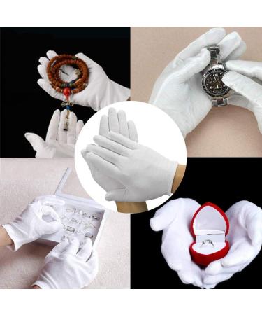 2 PAIRS SIZE 7 DERMATOLOGICAL COTTON GLOVES DRY SKIN ECZEMA MOISTURISING CREAM 7 Number Size White - Buy Online on GoSupps.com