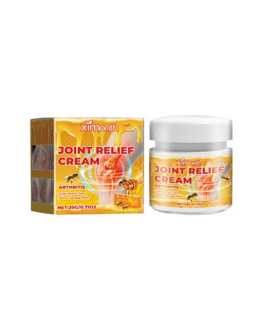 JOYVOIDX Joint & Knee Comfort Cream with Bee Venom and Cassia Flower Formulated with Glucosamine for Flexibility and Mobility 0.71oz