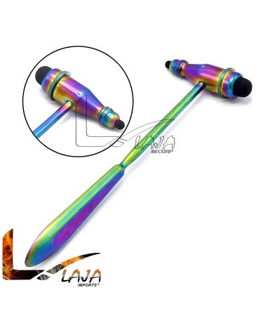 LAJA Imports Tromner Reflex Hammer - Multi Rainbow Color Neurological Diagnostic Instrument - Buy Online on GoSupps.com
