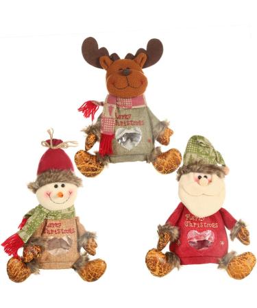 LALAFINA Christmas Bags Christmas Candy Pouch Candy Bag Doll Child Love 1 count (Pack of 1) As Shown - Buy Online on GoSupps.com