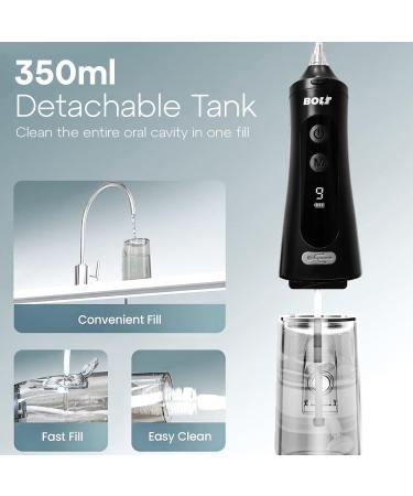 Buy Bolt Cordless Dental Water Flosser | 9 Modes Digital Display Travel Bag & More | Best for Teeth Gums Braces - Ship Internationally - Buy Online on GoSupps.com