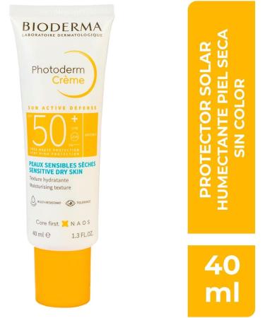 Bioderma Photoderm Cream SPF50+ Face sunscreen for sensitive skin 40ML - Buy Online on GoSupps.com