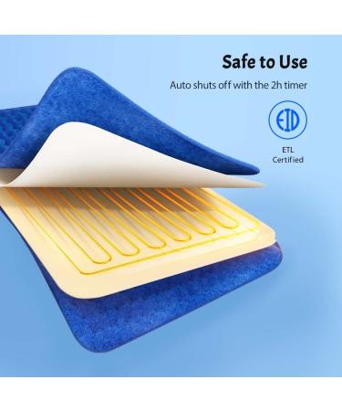 XXX-Large 33'' x 17'' Heating Pad for Fast Pain Relief - King Size - Buy Online on GoSupps.com