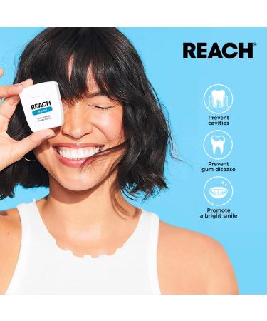 Listerine Cool Mint Interdental Floss Bundle - 6 Pack, 55 Yards Each | Plaque Removal, Teeth & Gum Protection | Shred-Resistant, PFAS-Free, Fresh-Breath Feeling - Buy Online on GoSupps.com