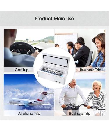 USB Mini Medicine Refrigerator Portable Insulin Cooler Travel Case for Car Travel Home - Constant Temperature Reefer Rechargeable LCD Display 0-18 (Color : 1battery) - Buy Online on GoSupps.com