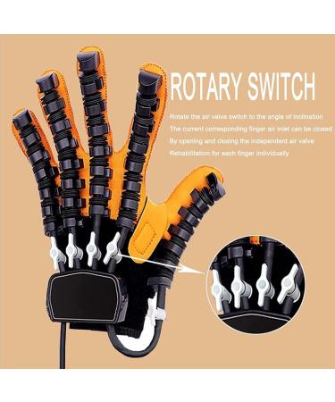 Self-Training Rehabilitation Robot Gloves Finger and Hand Function Rehabilitation Trainer Hand Exerciser for Dementia Arthritis Stroke Hemiplegia Patient Left-XL XL Left - Buy Online on GoSupps.com