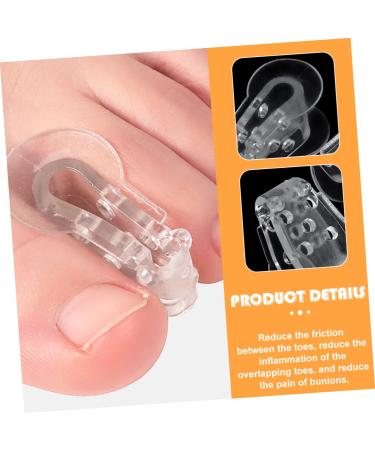 Pedicure Tools Set - 3 Pairs Silicone Splitter & Splint Thumbs Straighteners for Men | Valgus & Foot Separator | Nail Gel & Manicure Kit - Buy Online on GoSupps.com