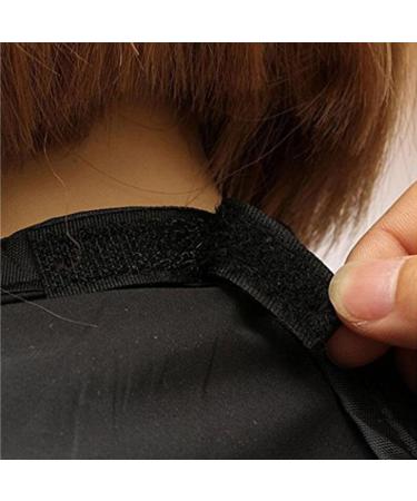 ZAWARA Men's Shave Beard Cape Carrier - Haircut Apron & Facial Clean Bib Clipping Catcher - Black - International Shipping Available - Buy Online on GoSupps.com