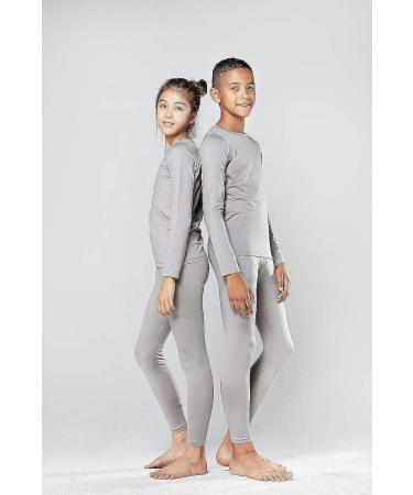 DEVOPS Kids Thermal Underwear Long Johns Set - X-Large Light Gray - Buy Online on GoSupps.com