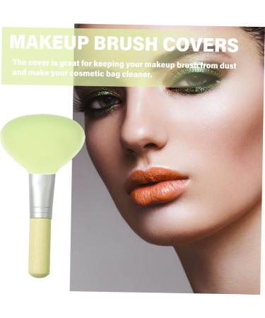 Set of 3 Cover for Makeup Brush Holder Toiletries Makeup Brush Face Brush Cover for Makeup Bubble Makeup Brush Set Foundation Brush Travel - Buy Online on GoSupps.com