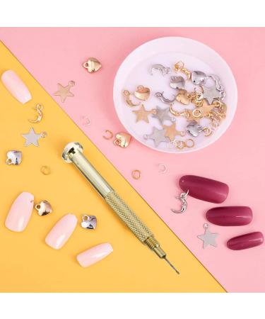 FRCOLOR 6 Pcs Nail Drilling Drill Acrylic Nail Drill Nail Piercing Drills Manicure Drill Nail Sander Drill Professional Nail Drill Diy Nail Drill Nail Art Tools Metal Ornament Pointy 6.5x0.8cmx2pcs Goldenx2pcs - Buy Online on GoSupps.com