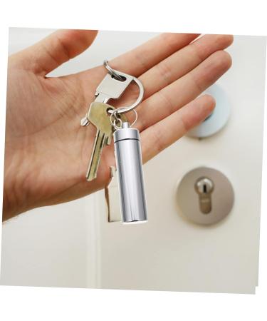 Hemoton 15-Piece Toothpick Holder & Keychain - Lockable Aluminum Storage for Dental Gear & Camping Accessories - Buy Online on GoSupps.com