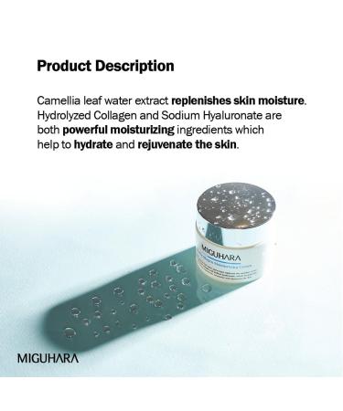 Hyalucollagen Moisturizing Cream - Korean Hydrating Skin Cream with Green Tea Collagen & Peptides | 1.69 fl.oz. (50ml) | Intense Hydration for All Skin Types - Buy Online on GoSupps.com
