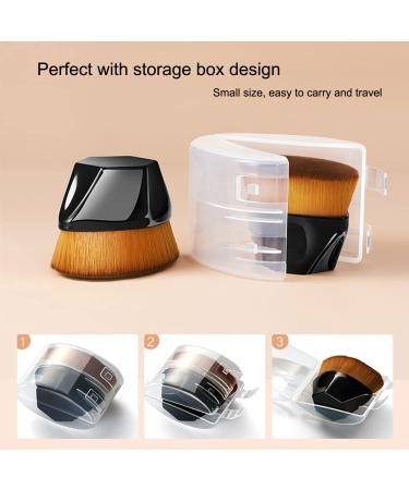 PHOERA Foundation CC+ Cream Anti-Aging Serum SPF 25+ Primer Makeup Set with Kabuki Brushes - 103 Warm Peach + 120 Nude CC Cream - Buy Online on GoSupps.com