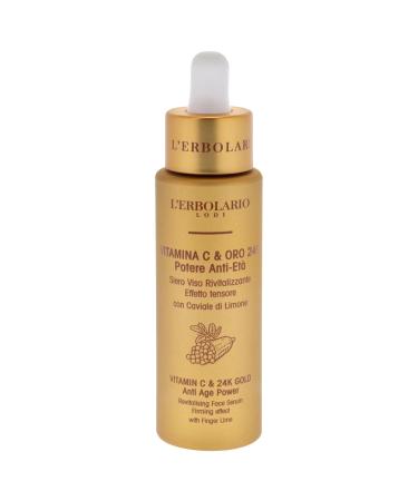 Vitamin C & 24K Gold Anti-Ageing Face Serum - Radiant Skin Youthful Glow International Shipping - Buy Online on GoSupps.com