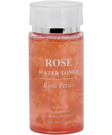 Akozon Nature Rose Water Facial Toner 100ml - Hydrating pH Balance Smooth Skin Unclogs & Tightens Pores - Suitable for All Skin Types - Buy Online on GoSupps.com