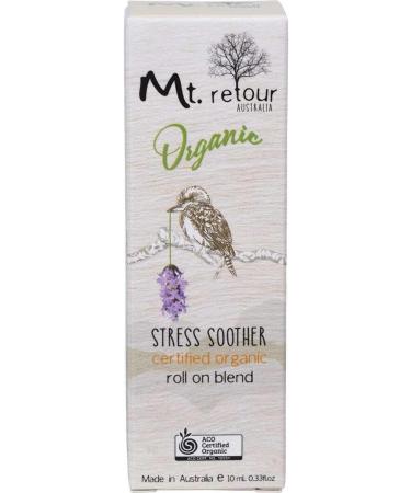 Mt Retour Certified Organic Stress Soother Roll On Blend - 10mL / 0.33 fl.oz - Made in Australia - Buy Online on GoSupps.com