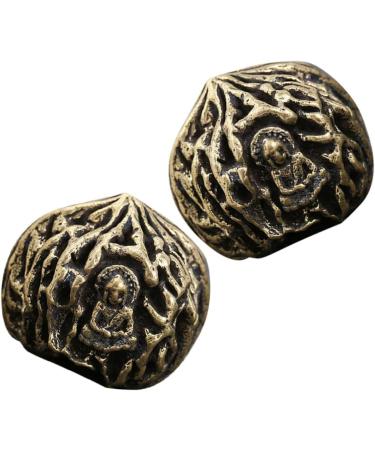 Beavorty Hand Exercise Balls - 2 Pack Walnut Chinese Health Balls for Stronger Hand & Finger Power - Buy Online on GoSupps.com