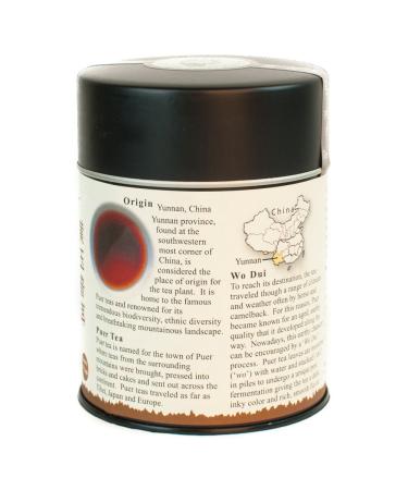 Organic Puer Tea - Tao of Tea Topaz, 3.5 oz (100g) - Premium Quality & Rich Flavor - Buy Online on GoSupps.com