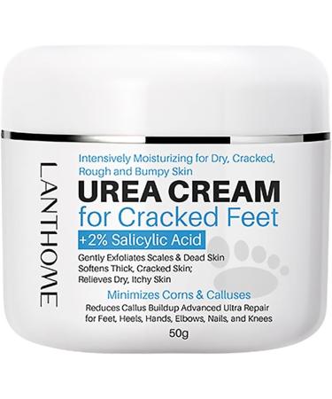 Urea 40% Foot Cream Cracked Heel Repair Cream Callus Remover For Dry And Hard Skin Feet and Hand Urea Lotion for Feet Maximum Strength Foot and Body Care - Buy Online on GoSupps.com