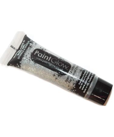 B-Creative Glitter gel for face and body - Color: silver