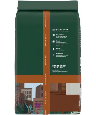 Starbucks Pike Place Roast Ground Coffee (12oz) - Buy Online on GoSupps.com