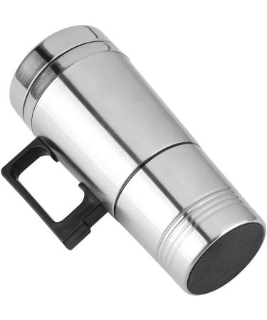 Portable 12V/24V Car Heating Cup | 300ml Stainless Steel Coffee Maker & Tea Pot | Outdoor Vehicle Water Bottle - Buy Online on GoSupps.com