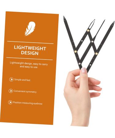 Mobestech 8 Pcs Second Generation Brow Shaping Kit Eyebrow Shaper Ruler Eyebrow Ruler Measuring Tool - Buy Online on GoSupps.com