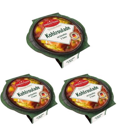 Dreistern cabbage roll with potatoes & sauce 400 g (pack of 3) 400 g (pack of 3)
