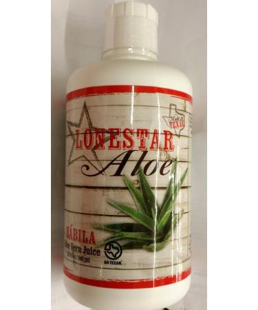 Lonestar Aloe Juice 32 Oz (Pack of 3)