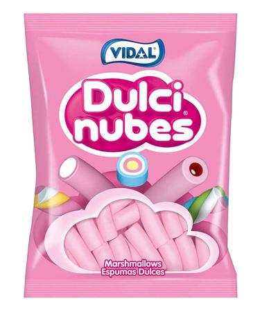 Vidal Painful tastes Clouds Incredible and delicious taste Vanilla Rose Bag of 125 units 839g