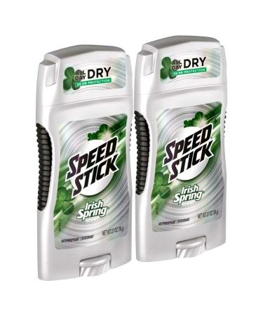 Speed Stick Original Antiperspirant & Deodorant Irish Spring 2.70 oz (Pack of 2)