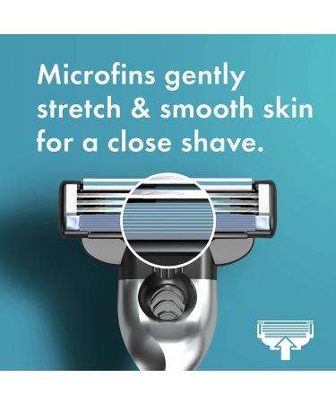Gillette Mach3 Men's Razor Blade Refills - 8 Count - Buy Online on GoSupps.com