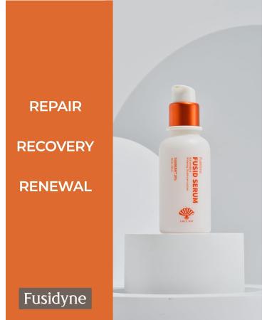 Fusid Serum 1.4fl oz - Radiant Face Serum for Dry & Sensitive Skin | Korean Skincare with Peptides & Vitamin C - Buy Online on GoSupps.com