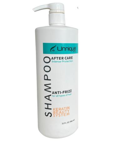 UNNIQUE KBS After Care Shampoo - Anti Frizz Hydrating Shampoo with Keratin-Enhanced Hydration & Shine for All Hair Types 32 FL OZ