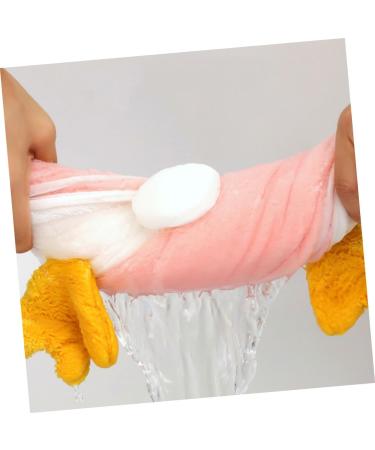Amosfun 2pcs Coral Fleece Dry Hair Hat Trash Can Sign Girl Hat Coral Fleece Hair Wraps Bath Stuff for Women Bath Shower Hat Towel Wet Hair Dry Wraps Take a Bath Tool Pink Pinkx2pcs 52x23cmx2pcs - Buy Online on GoSupps.com